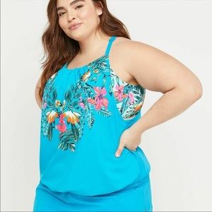 Cacique Tropical Tankini top